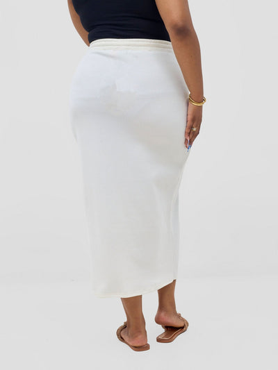 Vivo Safa Skirt - Off White - Shopzetu