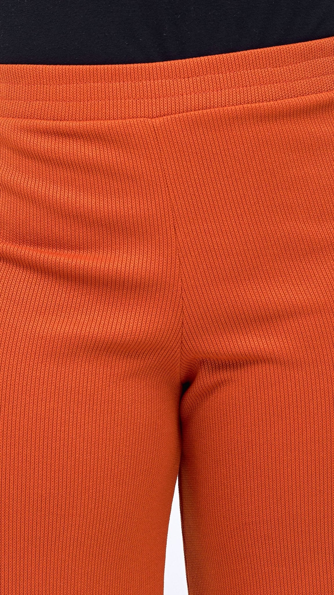 Vivo Rema Straight Leg Pants - Burnt Orange - Shopzetu