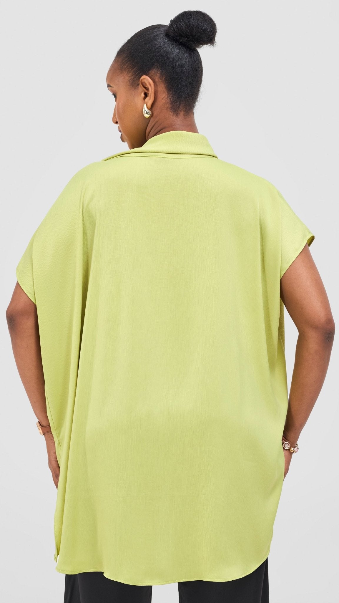 Vivo Takali Tunic Top - Lime - Shopzetu