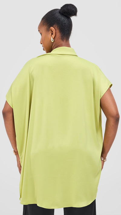 Vivo Takali Tunic Top - Lime - Shopzetu