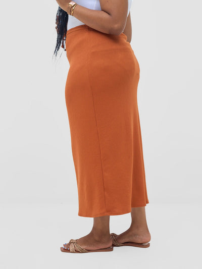Vivo Safa Skirt - Burnt Orange - Shopzetu