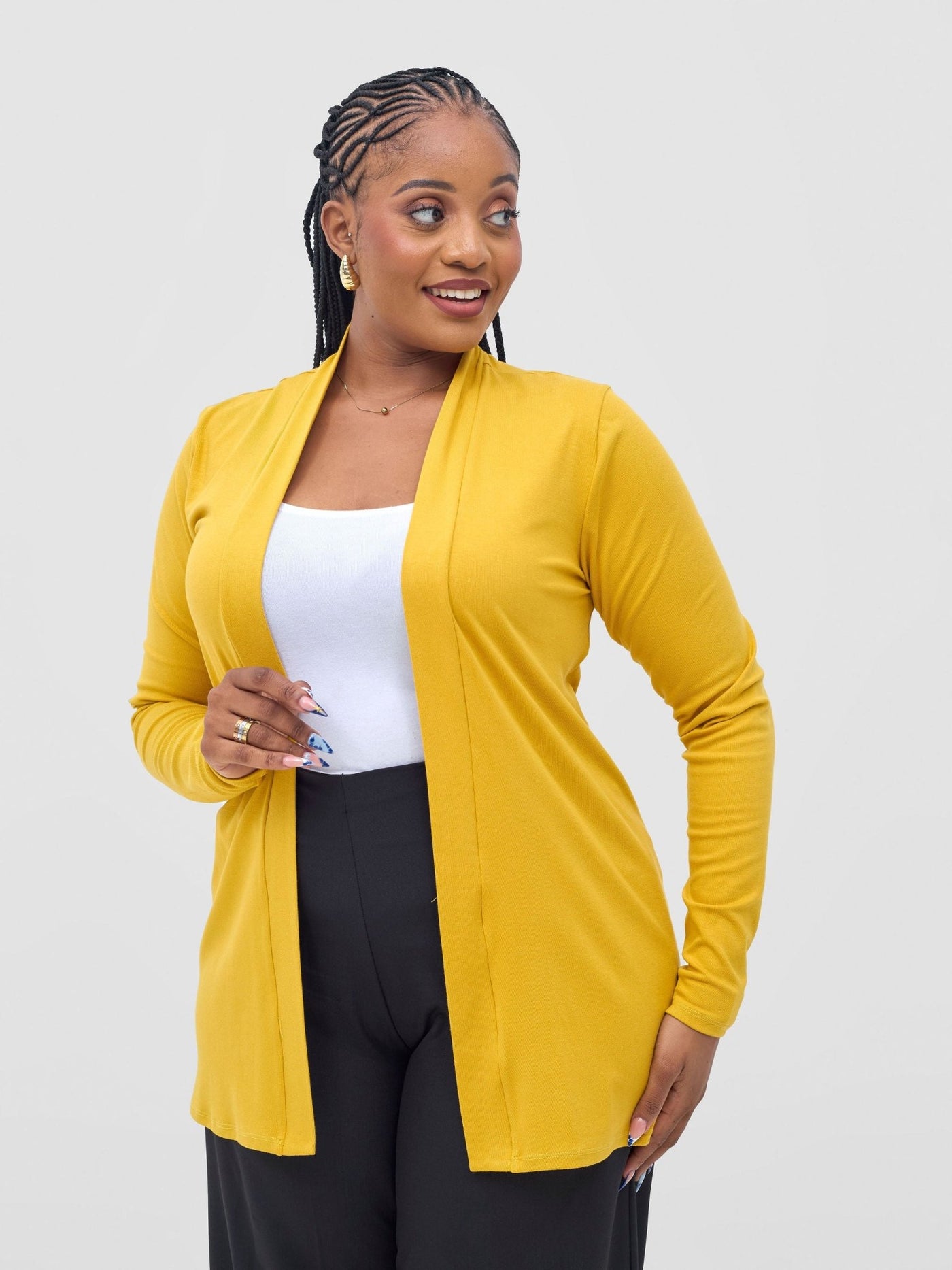 Vivo Basic Waterfall - Light Mustard - Shopzetu
