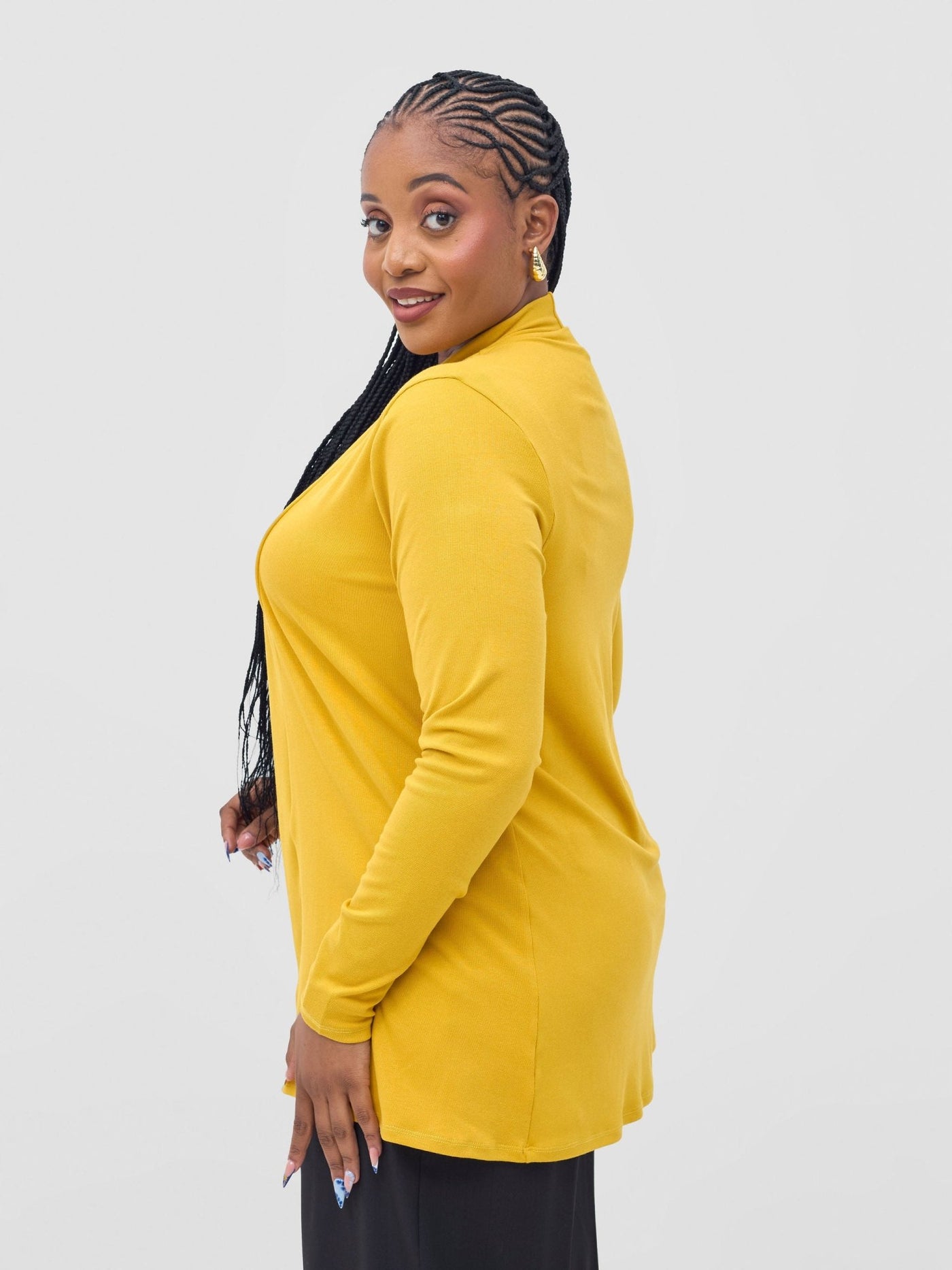 Vivo Basic Waterfall - Light Mustard - Shopzetu