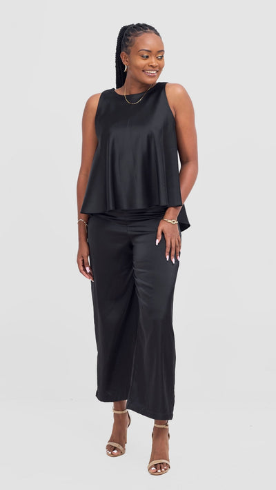 Vivo Takali Jumpsuit - Black - Shopzetu