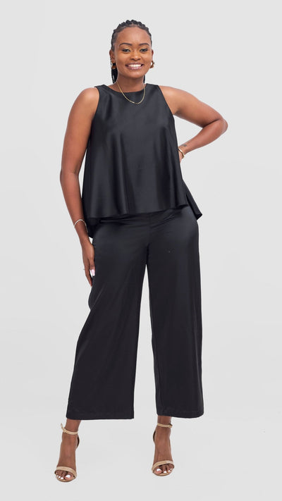 Vivo Takali Jumpsuit - Black - Shopzetu