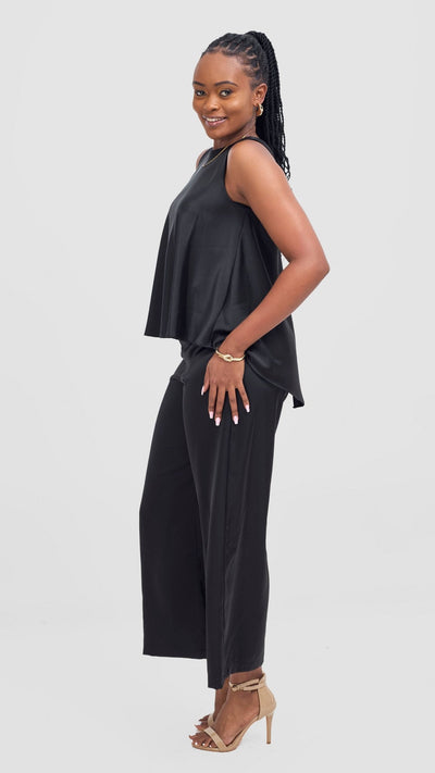 Vivo Takali Jumpsuit - Black - Shopzetu