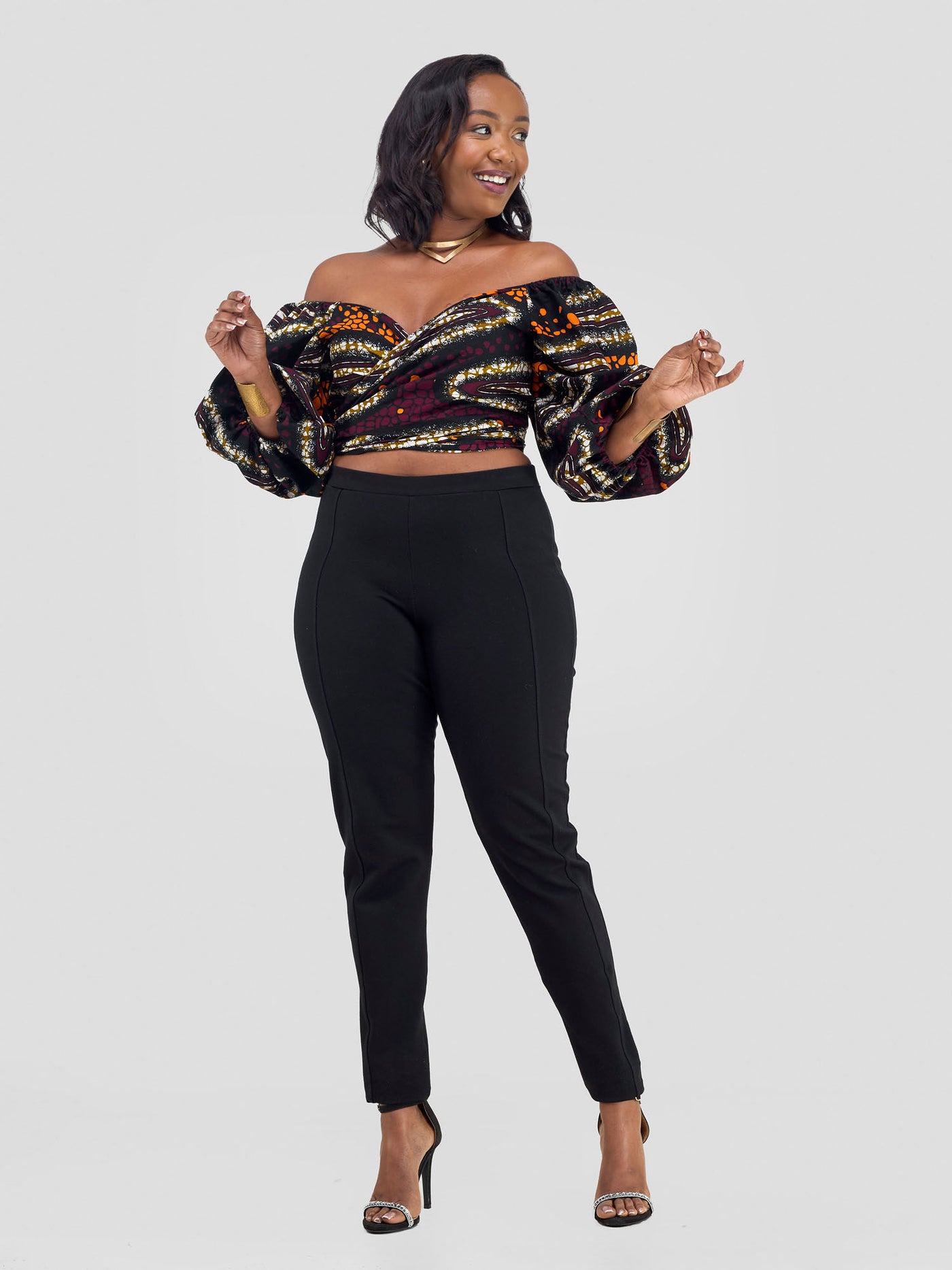 Vivo 2-Way Wrap Top - Neba Print