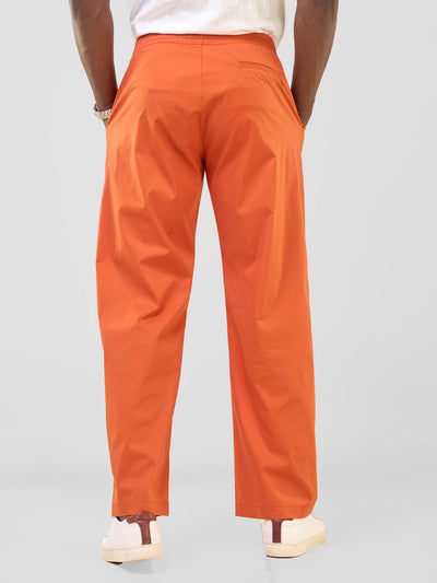 Safari by Vivo Njano Men's Easy Fit Pants - Rust