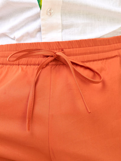 Safari by Vivo Njano Men's Easy Fit Pants - Rust