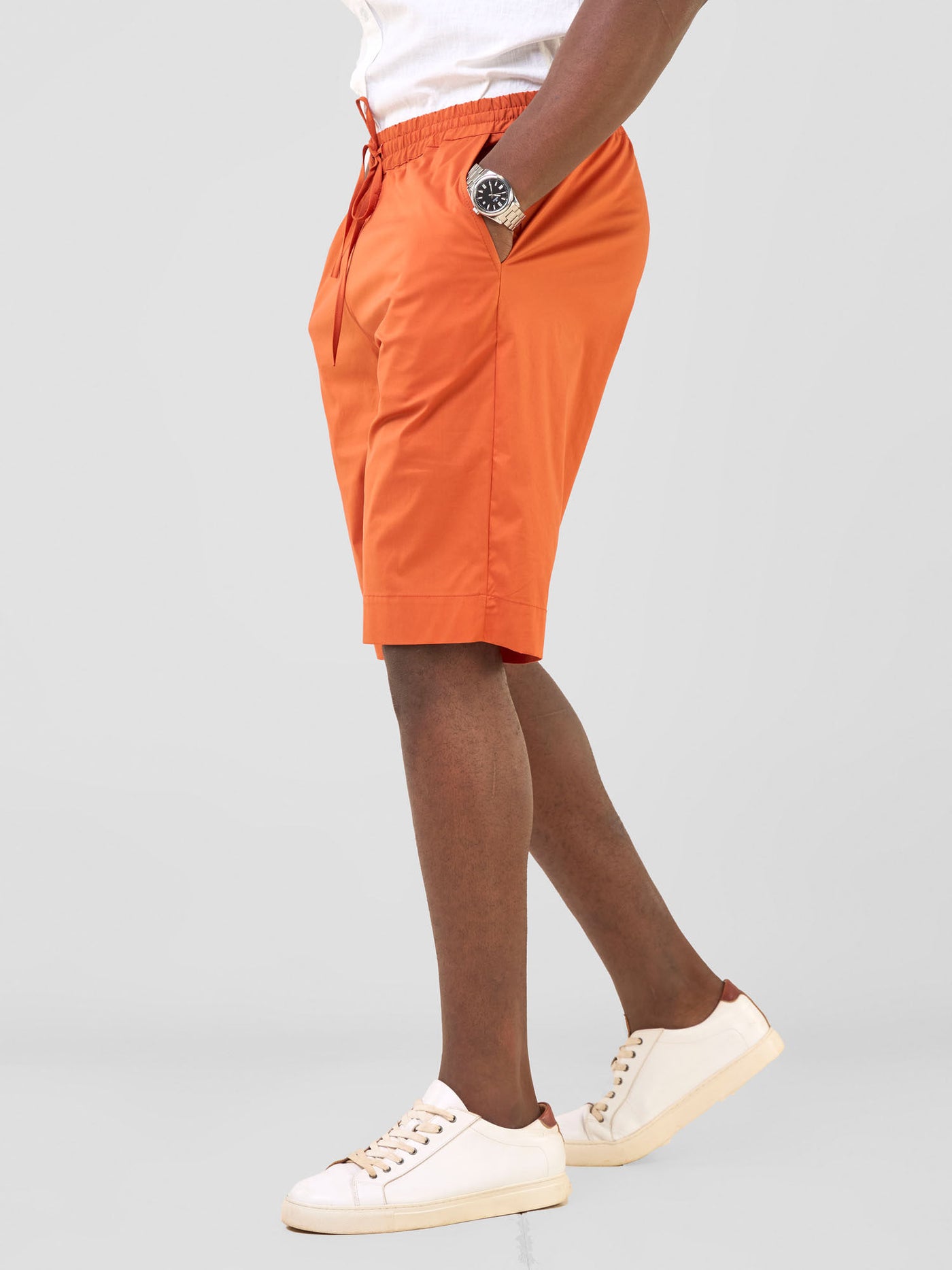 Safari by Vivo Njano Men's Knee Length Shorts - Rust
