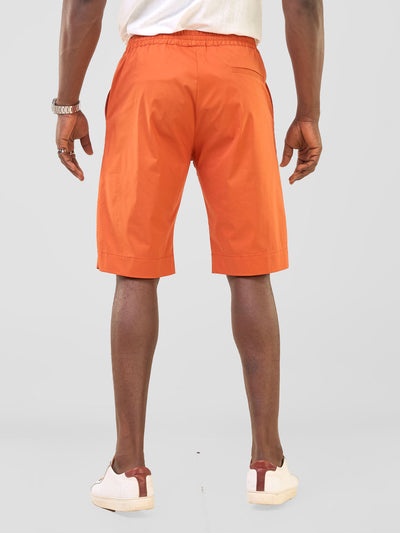 Safari by Vivo Njano Men's Knee Length Shorts - Rust