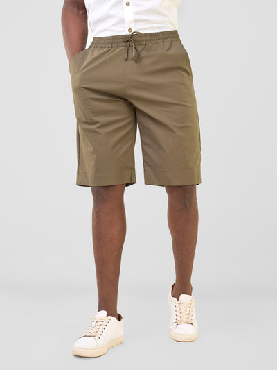 Safari by Vivo Njano Men's Knee Length Shorts - Hunters Green