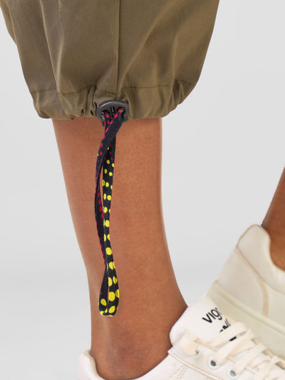 Safari by Vivo Njano Joggers - Hunters Green / Shama Print