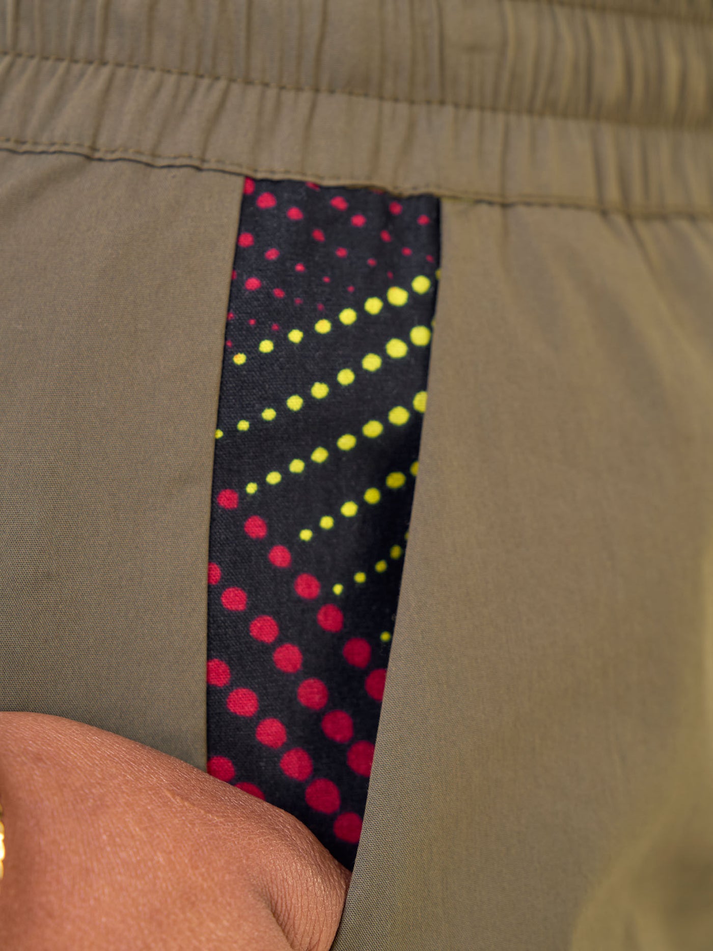 Safari by Vivo Njano Joggers - Hunters Green / Shama Print