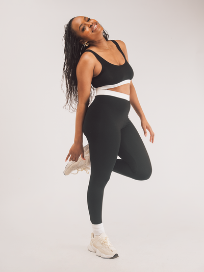 Vivo X This Is Essential Leggings - Black / White