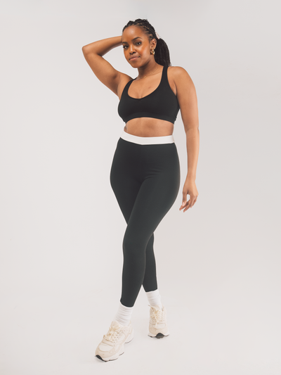 Vivo X This Is Essential Raceback Bralette - Black