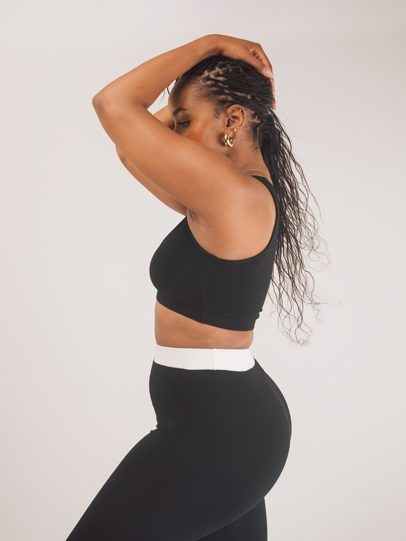 Vivo X This Is Essential Raceback Bralette - Black