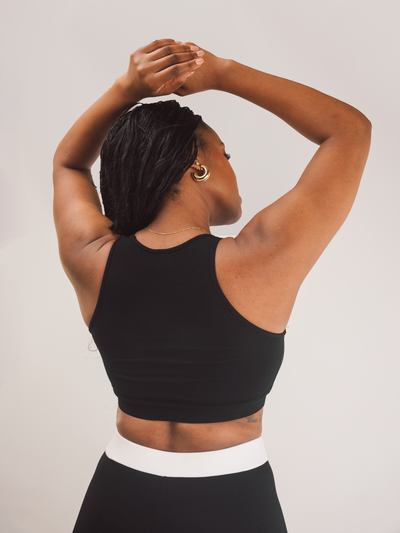 Vivo X This Is Essential Raceback Bralette - Black