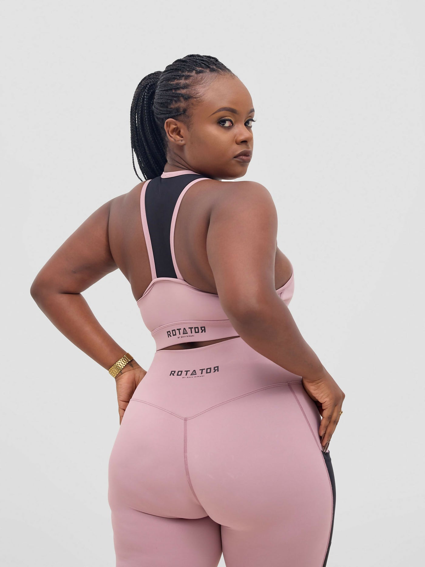 Rotator Active Wear Sports Bra - Lavender - Shopzetu