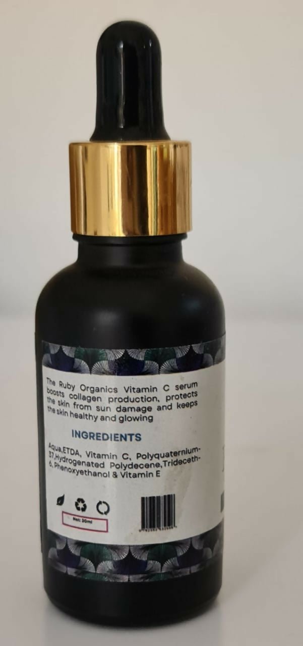 Kipusa Beauty Ruby Vitamin C Serum - Black - Shopzetu