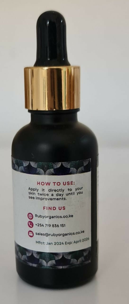 Kipusa Beauty Ruby Vitamin C Serum - Black - Shopzetu