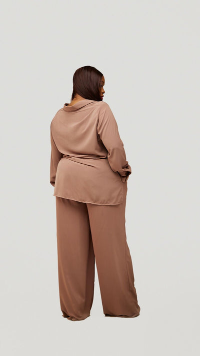 Plainchic Eva Pant Set – Nude - Shopzetu
