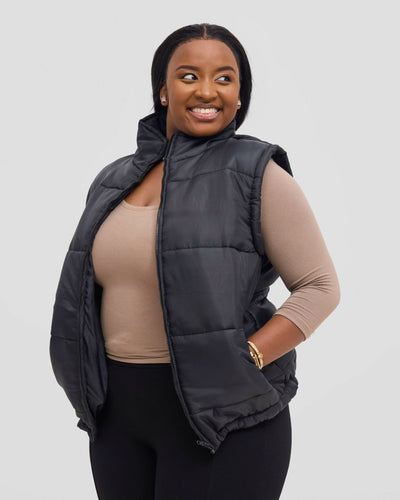 TimyT Urban Wear Prestige Puff Jacket - Black - Shopzetu