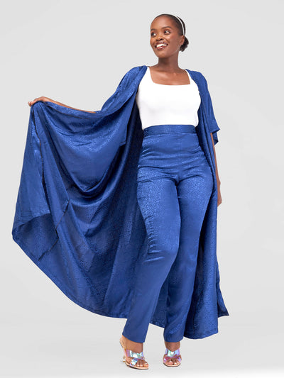 Sultana Classy Two Piece Kimono - Blue