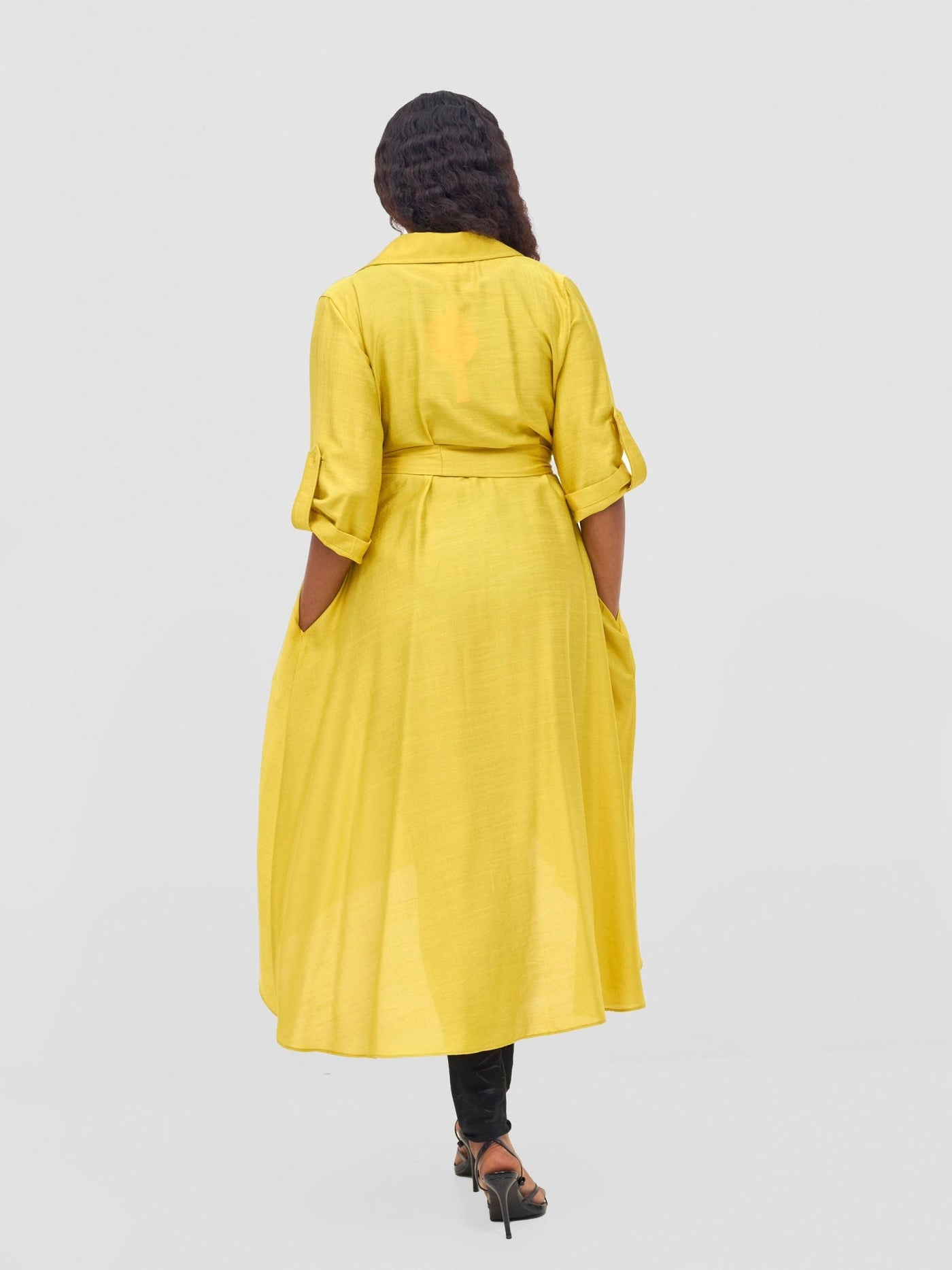 Vivo Ava 3/4 Sleeve Kimono - Light Olive - Shopzetu