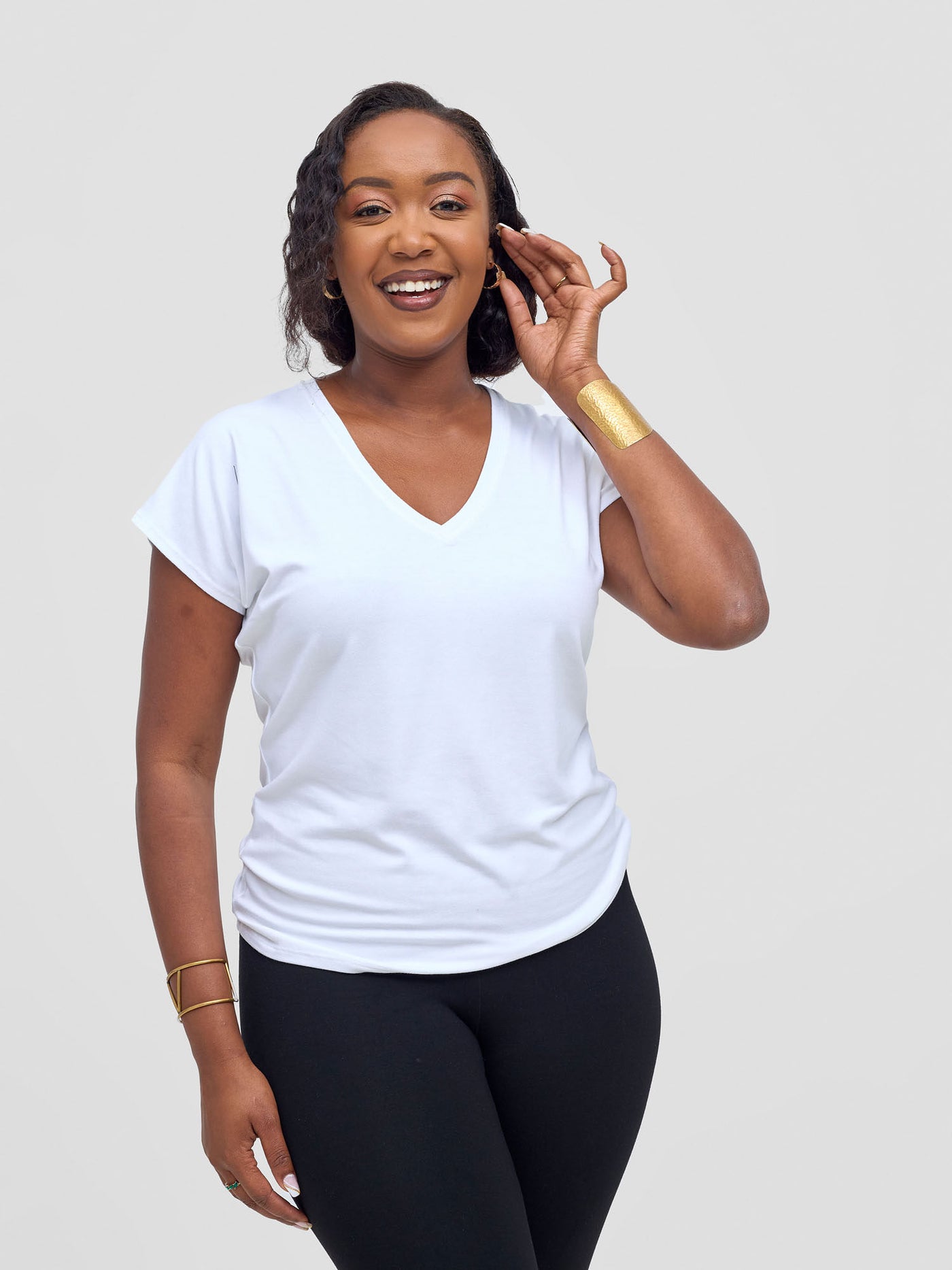 Safari by Vivo Mansi Dolman Top - White
