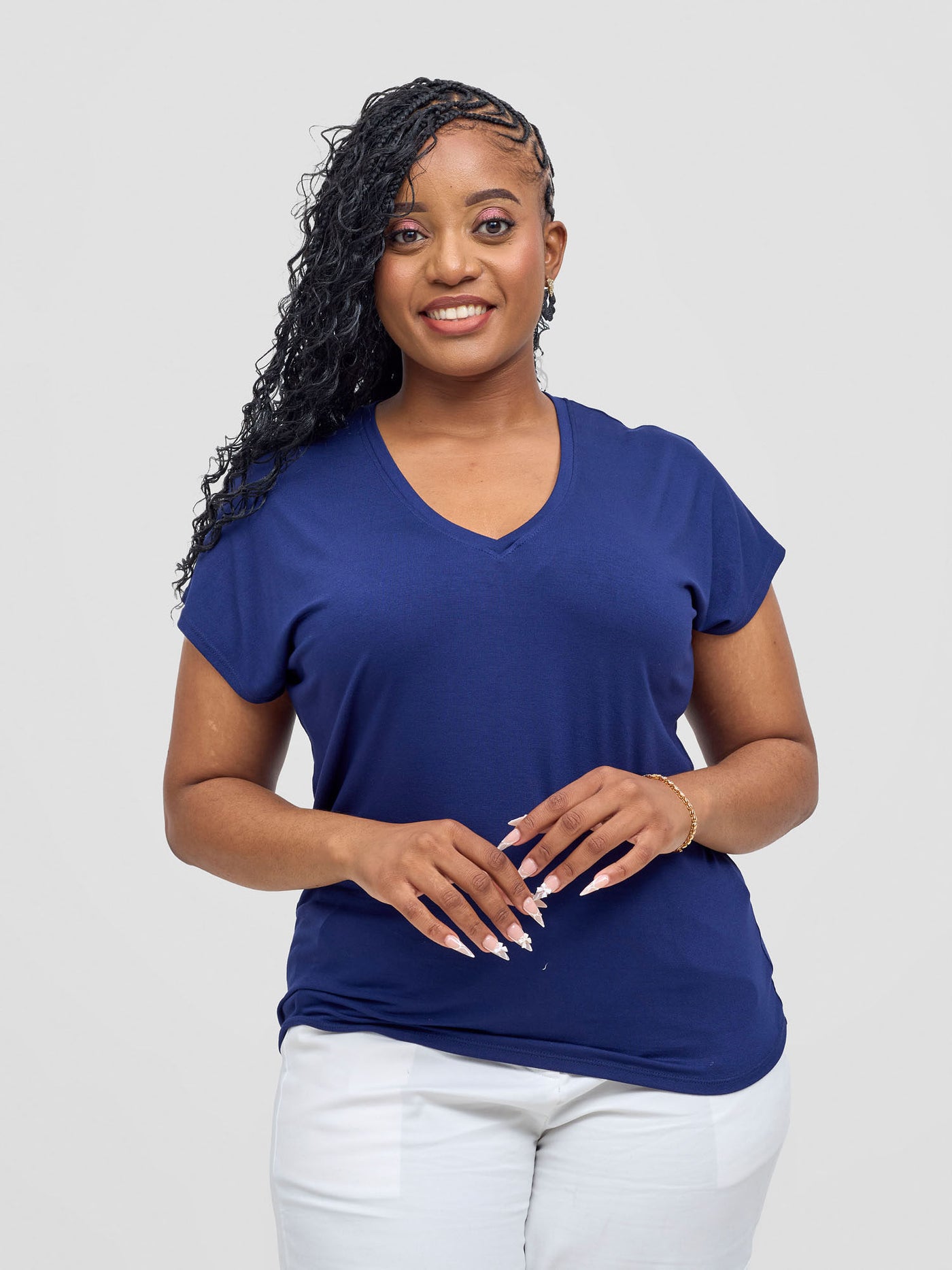 Safari by Vivo Mansi Dolman Top - Navy