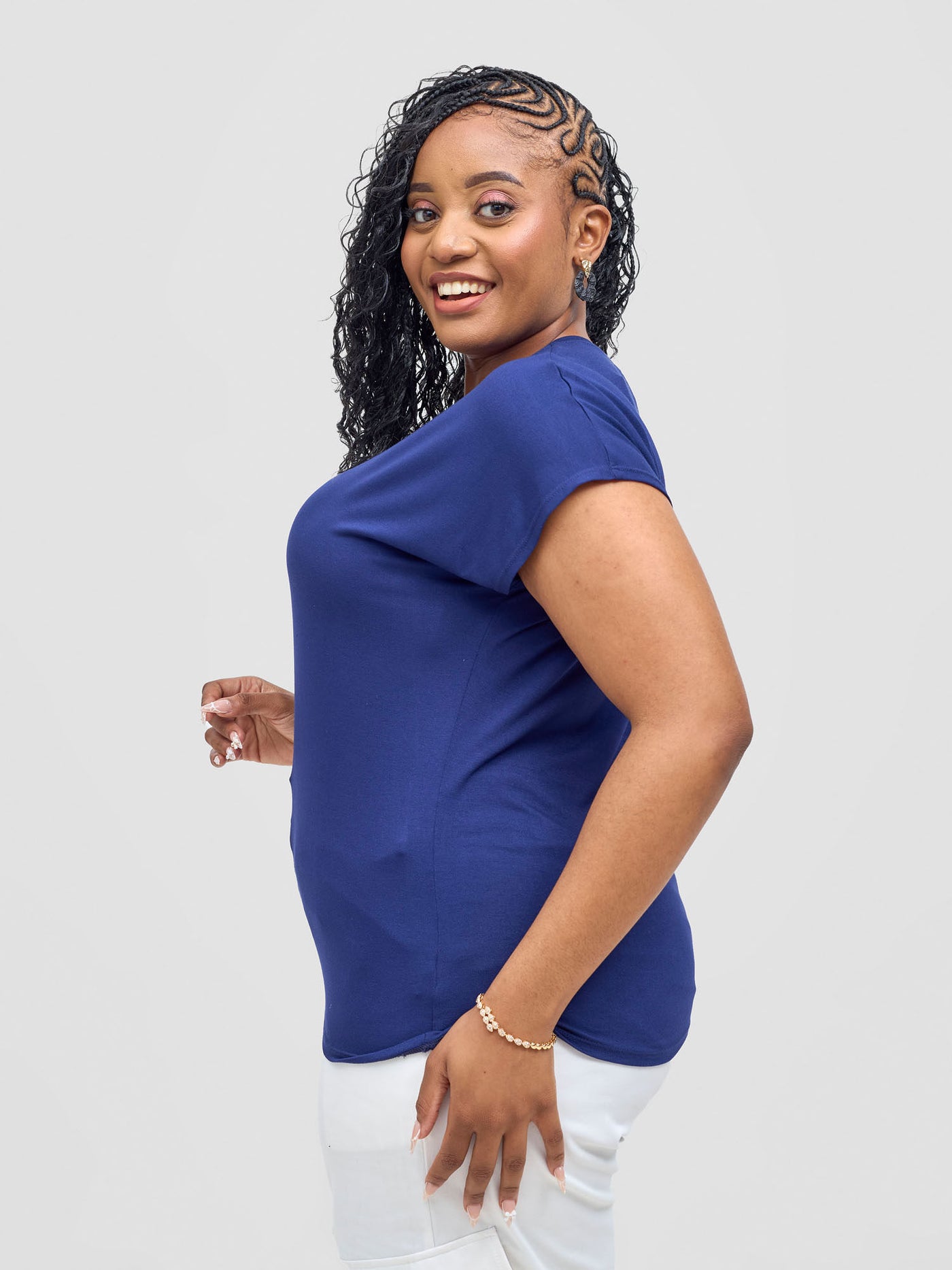 Safari by Vivo Mansi Dolman Top - Navy