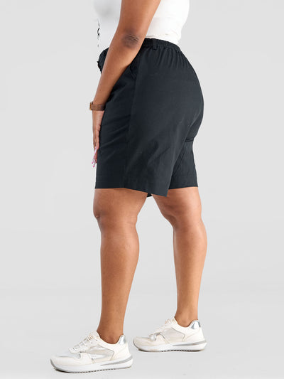 Safari by Vivo Kamari Cotton Shorts - Black