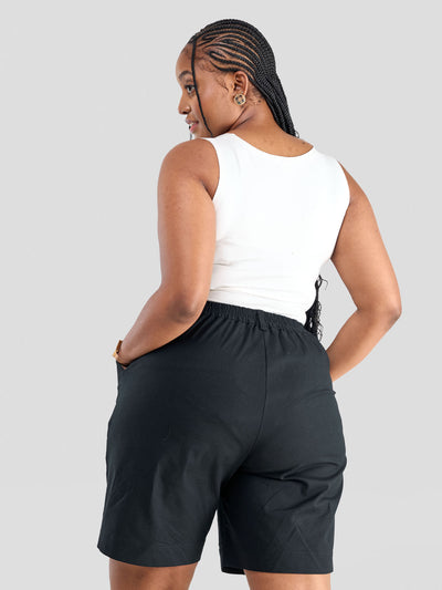 Safari by Vivo Kamari Cotton Shorts - Black