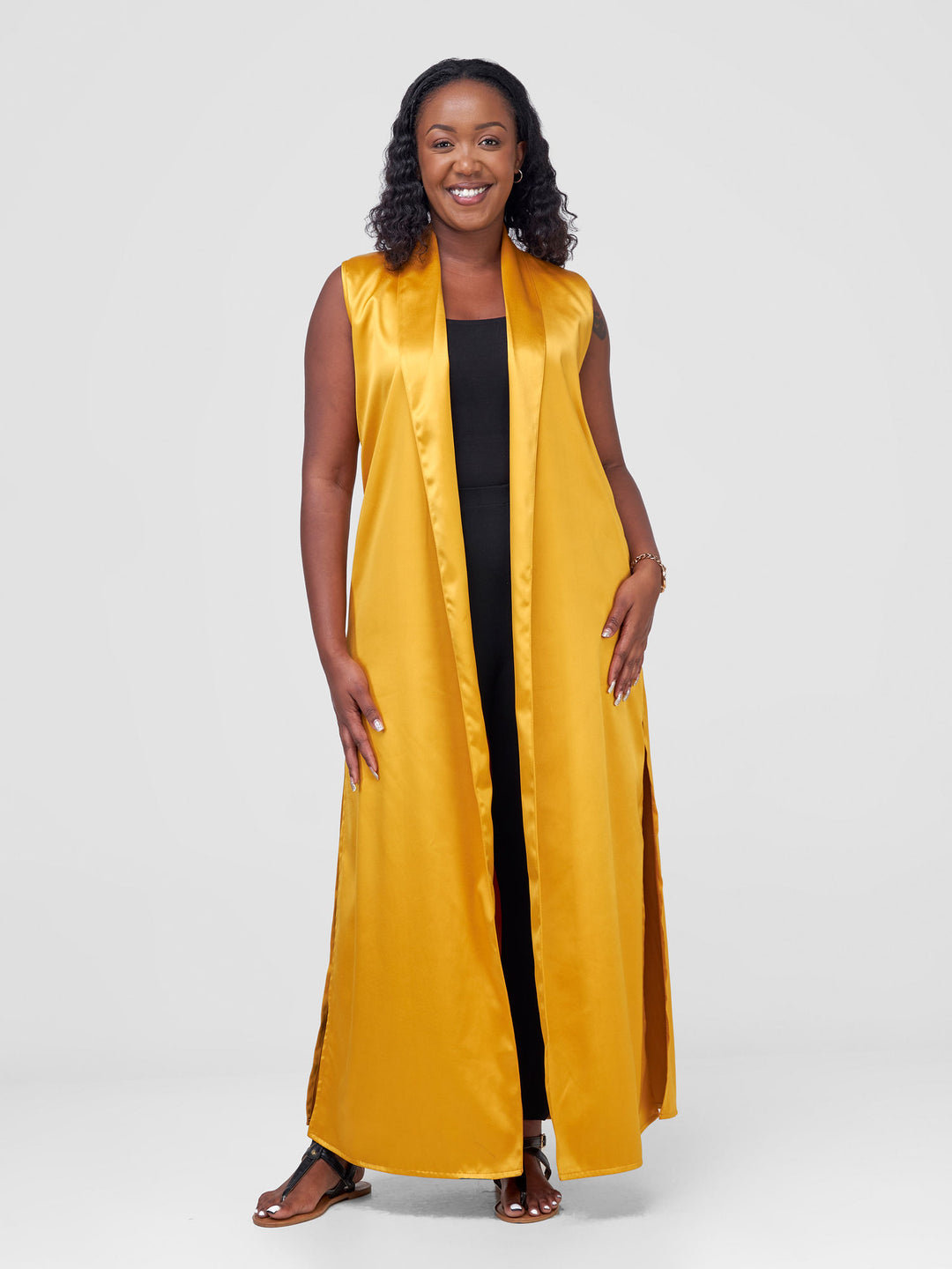 Vivo Sanali Trench Coat - Mustard