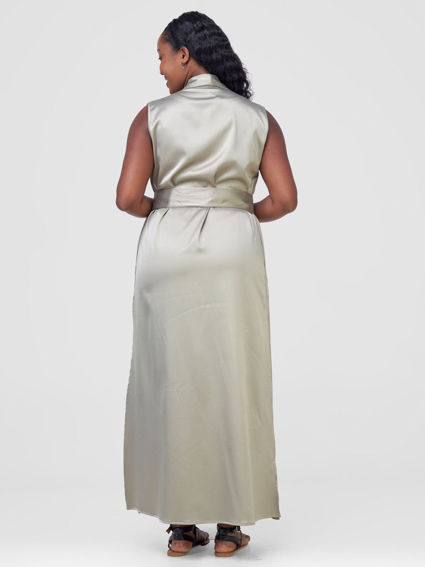 Vivo Sanali Trench Coat - Light Grey