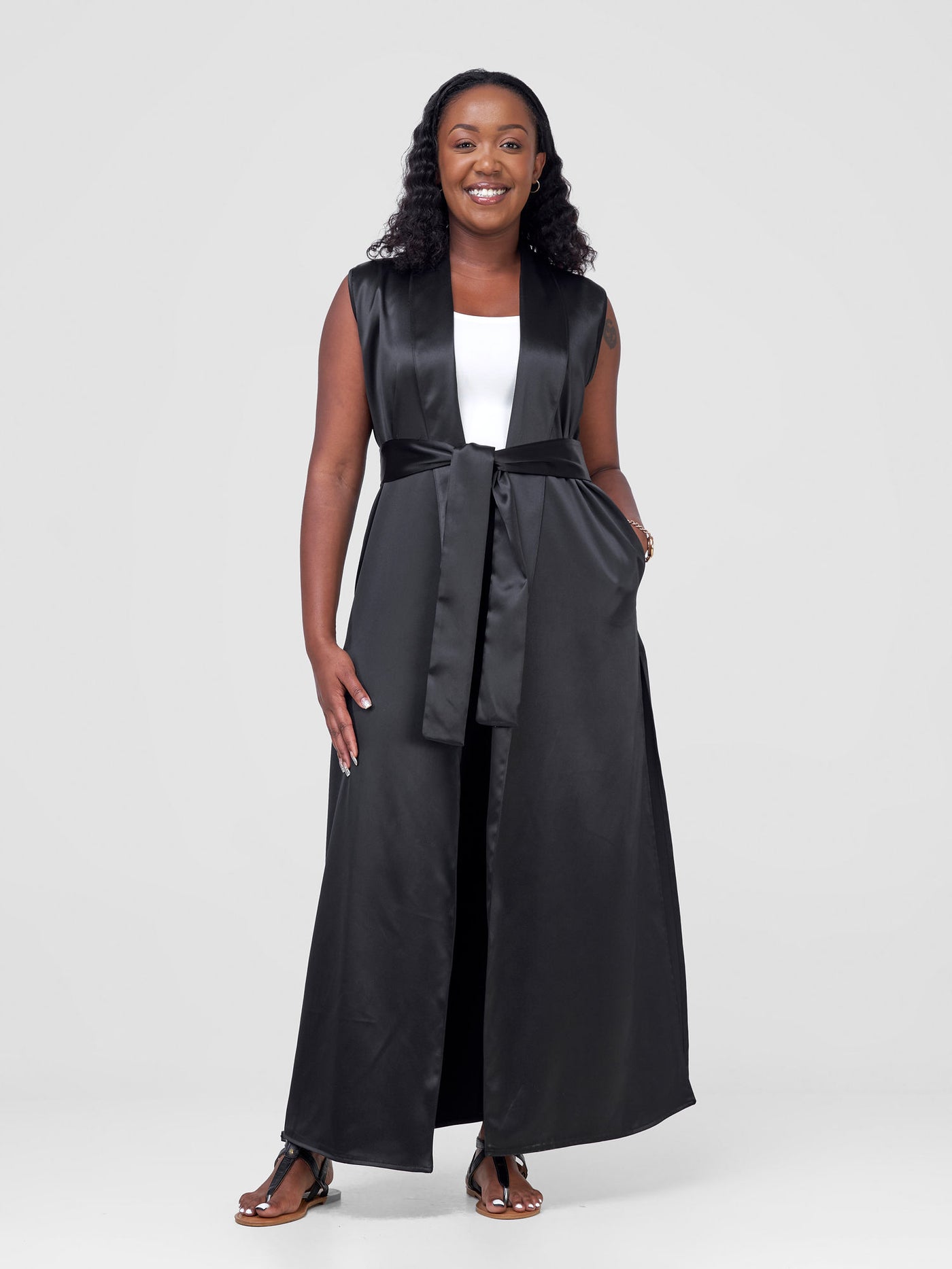 Vivo Sanali Trench Coat - Black