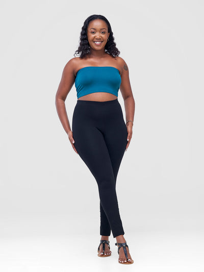 Zoya Basic Jersey Bandeau  -  Teal