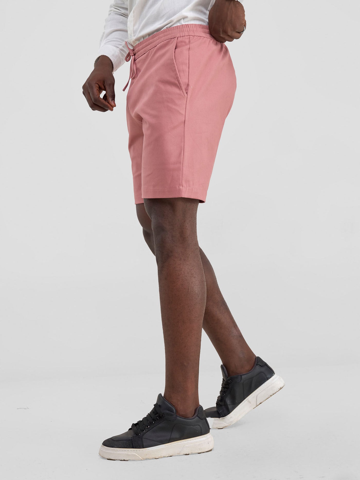 Safari by Vivo Men's Drawstring Shorts - Coral