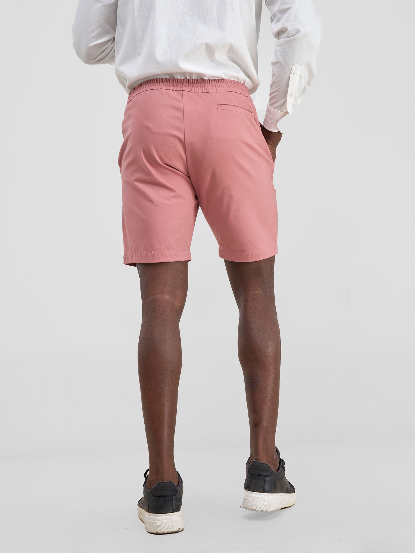 Safari by Vivo Men's Drawstring Shorts - Coral