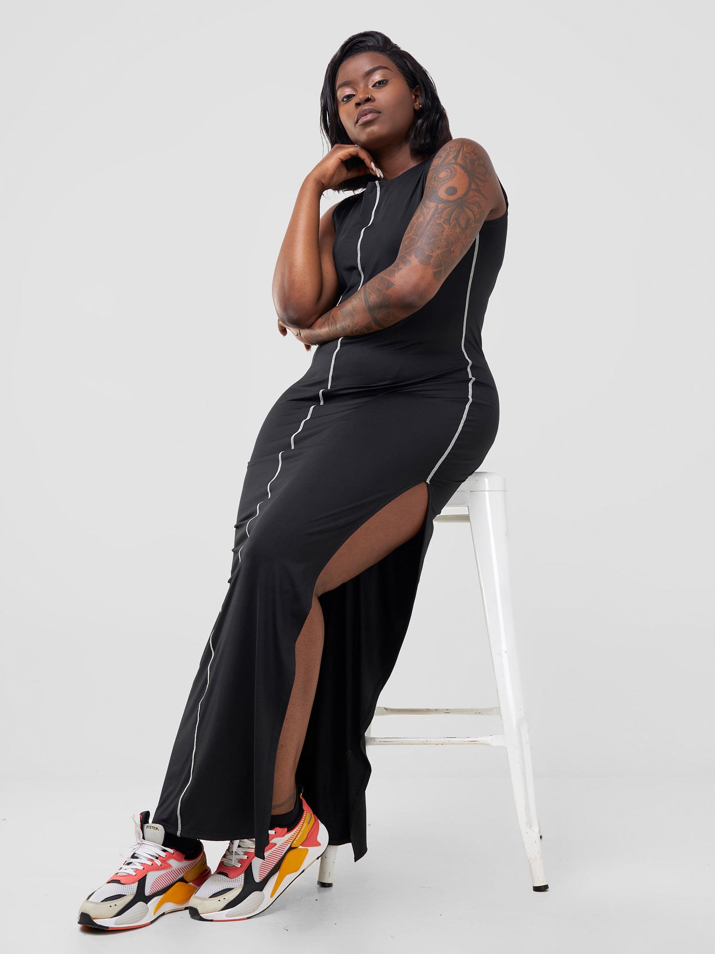 Zoya Taani Maxi Dress - Black