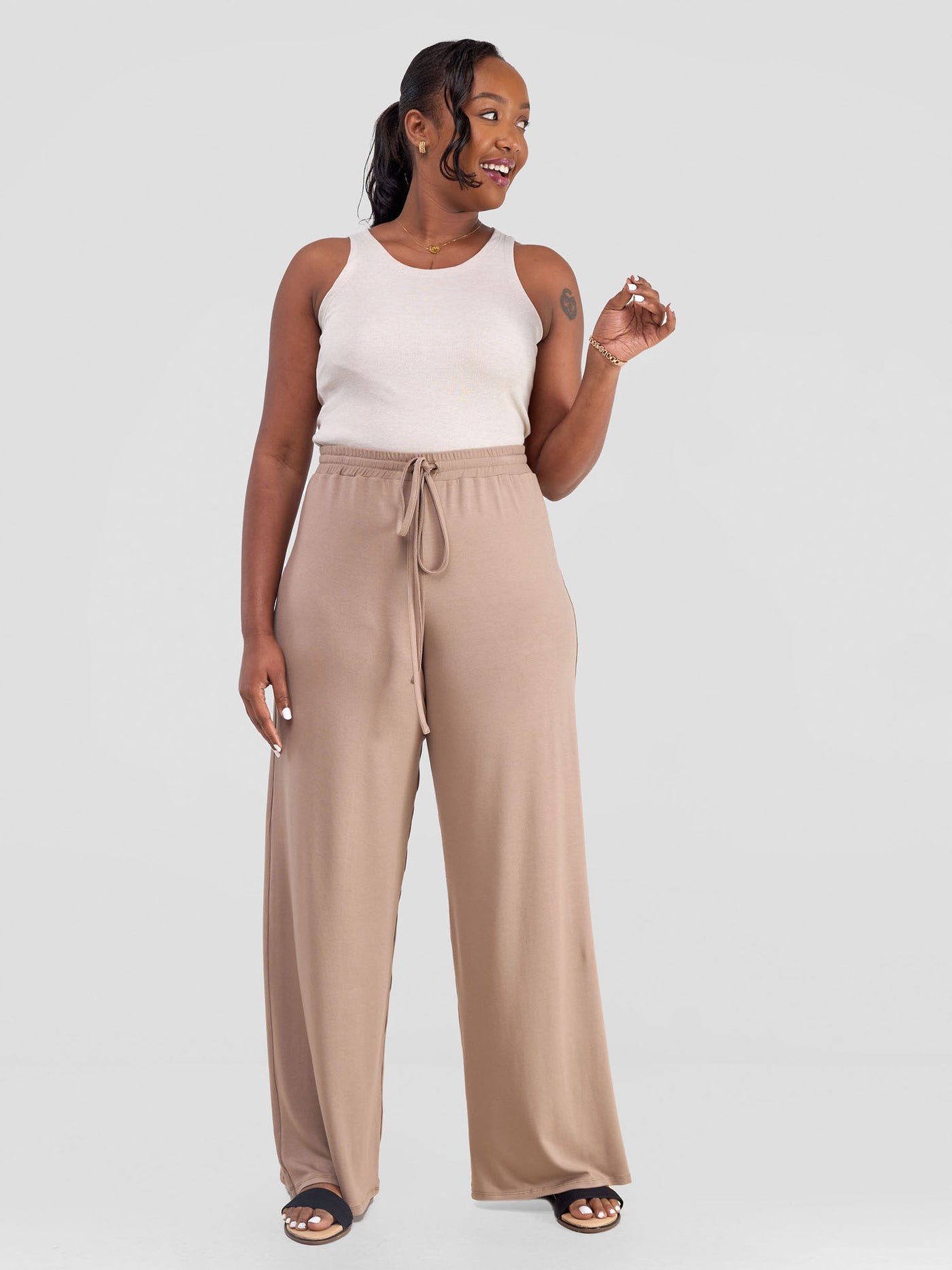 Safari by Vivo Lounge Pants - Light Taupe