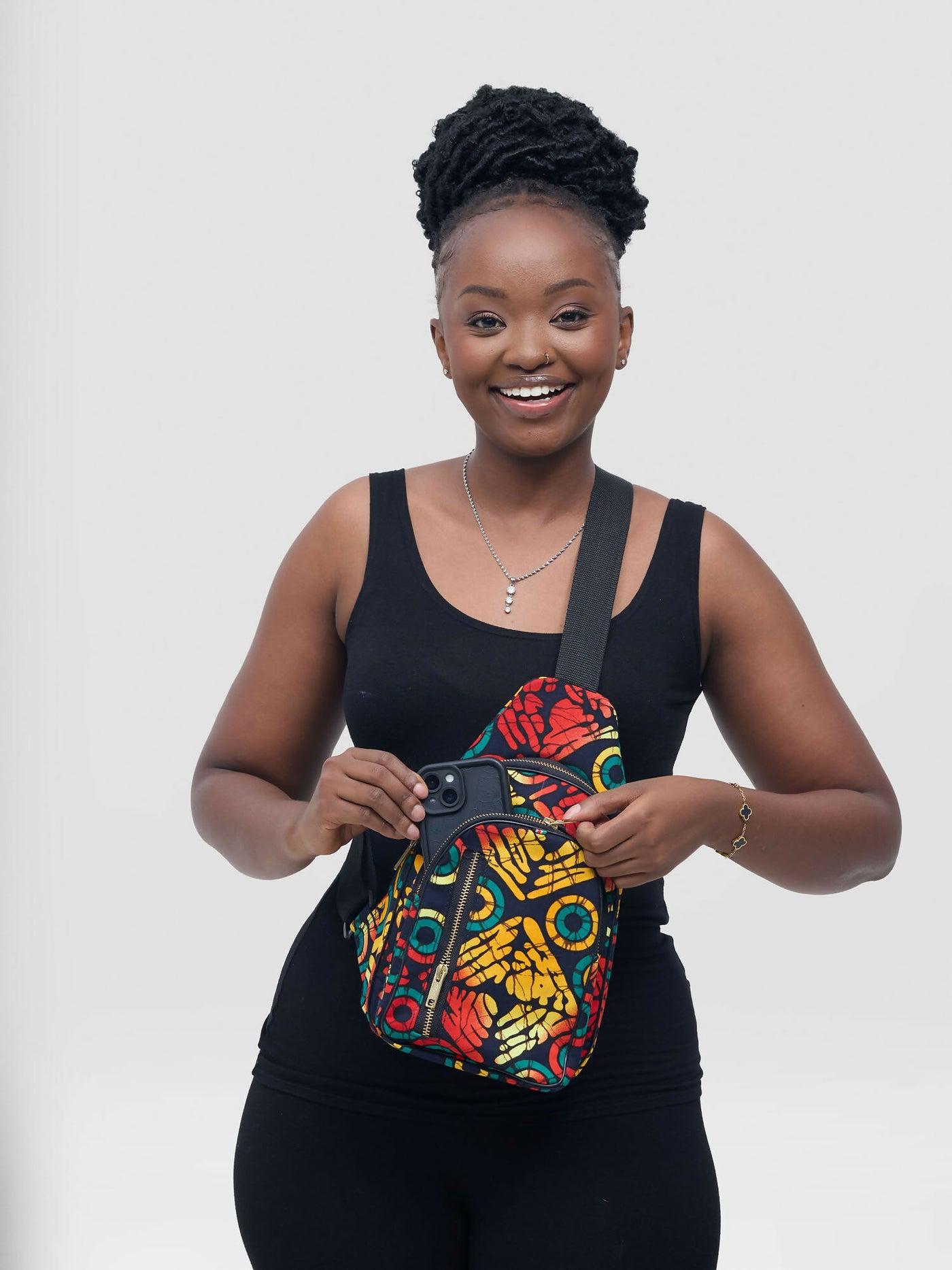 Taji Crossbody Bag - Multi - colored - Shopzetu