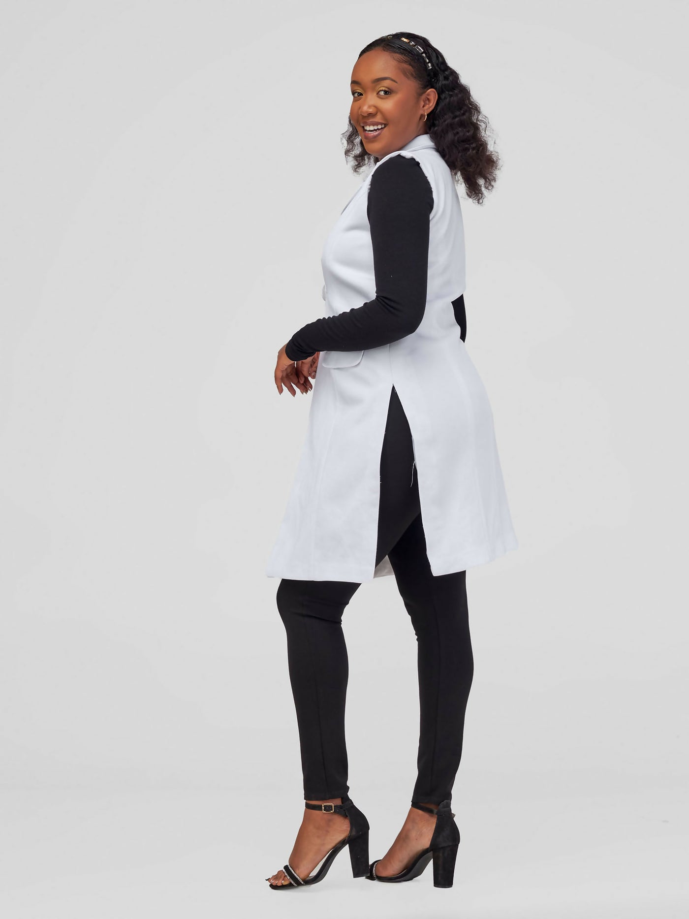 Kianda Elegant Kimono - Cream