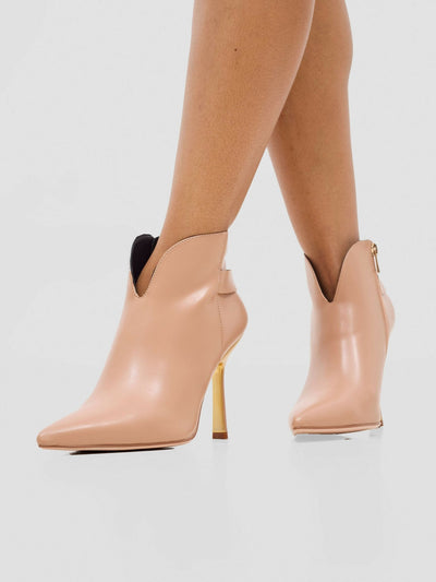 Nine West Berril Boot - Nude - Shopzetu