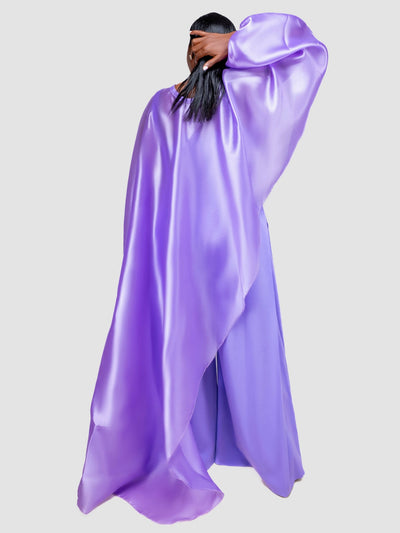 V - LUX Lavish Babe Palazzo Pant - Lilac - Shopzetu