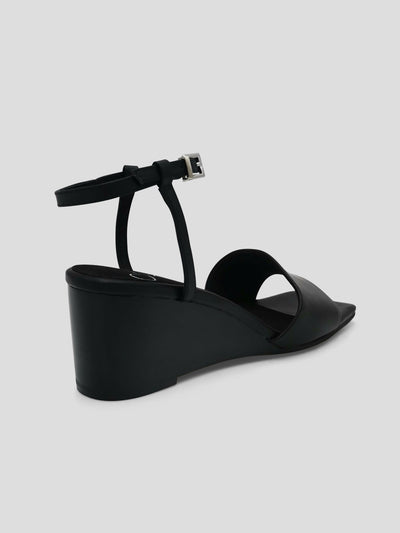 Julz Adel Wedges Sandal - Black - Shopzetu