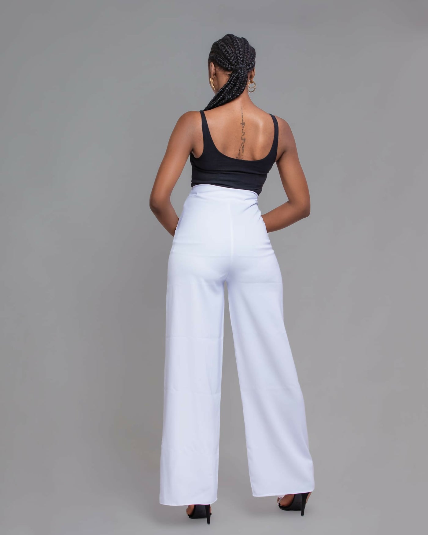 Da’Joy Fashions Polaris Pants - White - Shopzetu