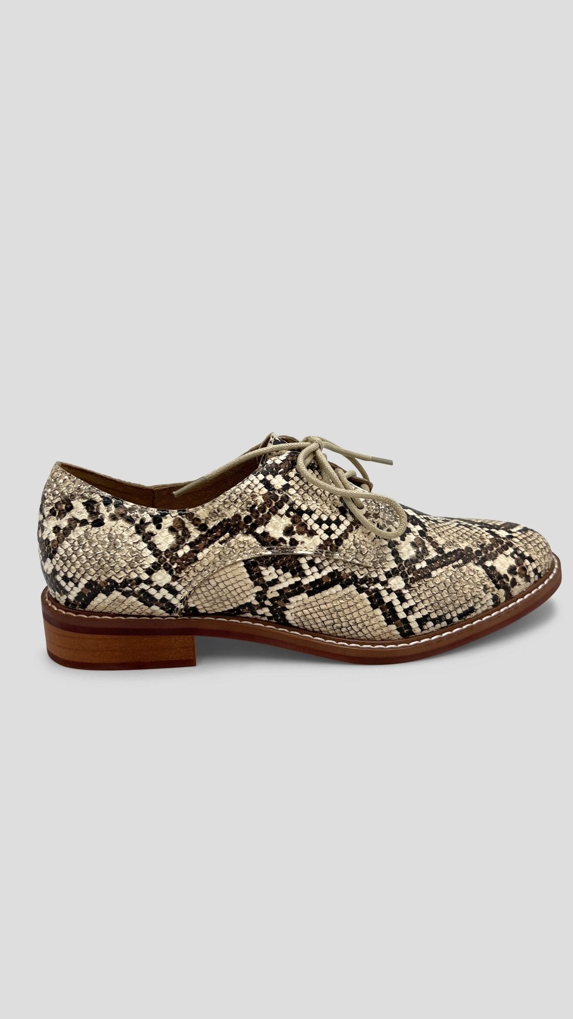 Julz Lionel Snake Heel - Snake Print - Shopzetu