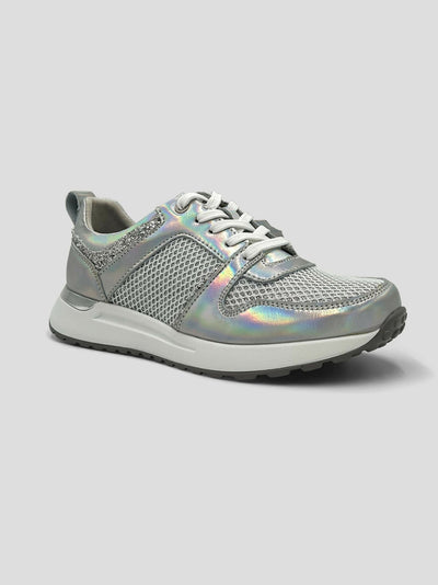 Julz Breeana Sneaker - Silver - Shopzetu
